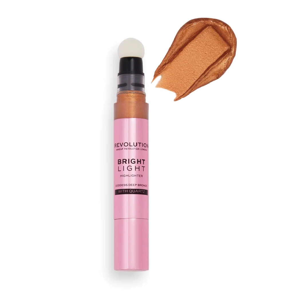 Makeup Revolution, Bright Light Highlighter, Goddess Deep Bronze