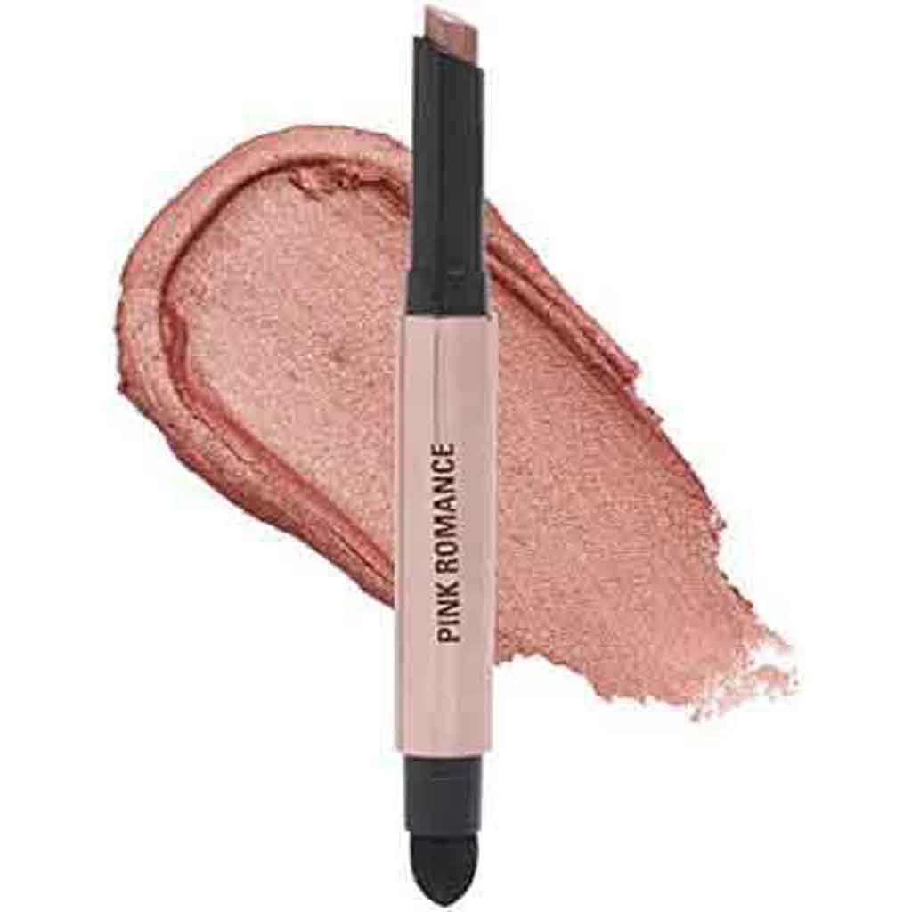 Makeup Revolution, Lustre Wand Shadow Stick, Creamy pink shimmer eyeshadow for easy application, Shade Pink Romance