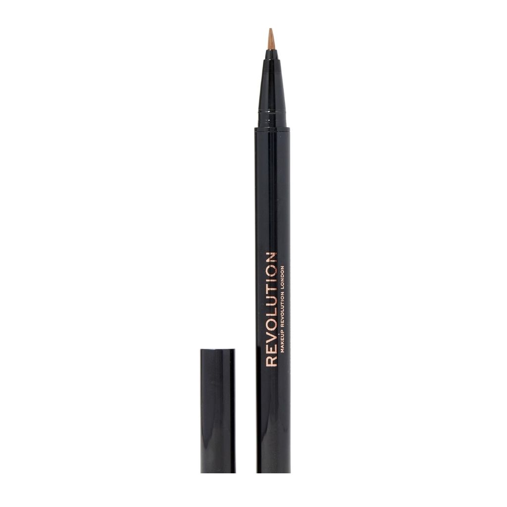 MAKEUP REVOLUTION HAIR STROKE BROW PEN LIGHT BROWN
