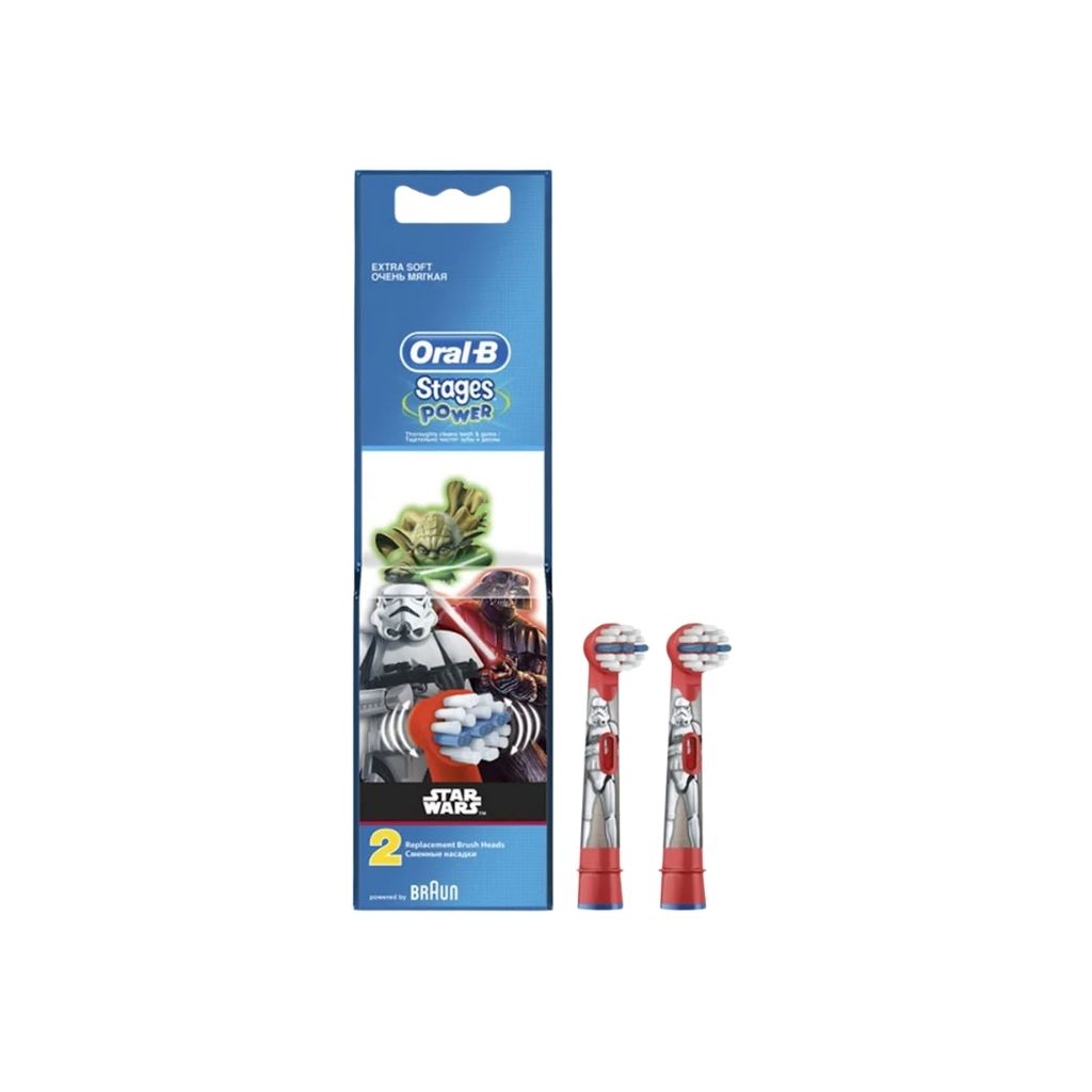 Oral B, Star Wars EB10 2K Refill, Replacement electric toothbrush heads