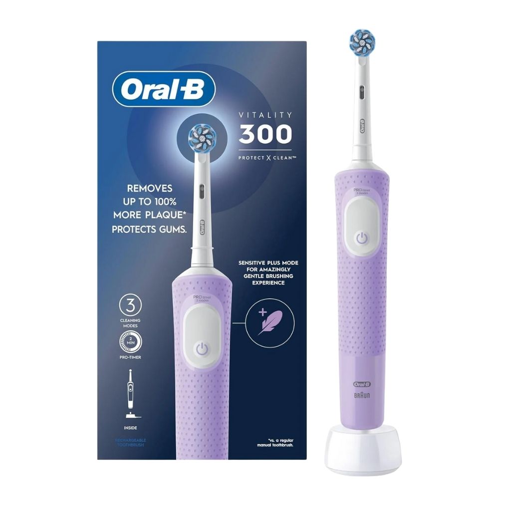 Oral B, Toothbrush D103.413.3 AP SUX PL, Soft bristle manual toothbrush for effective cleaning