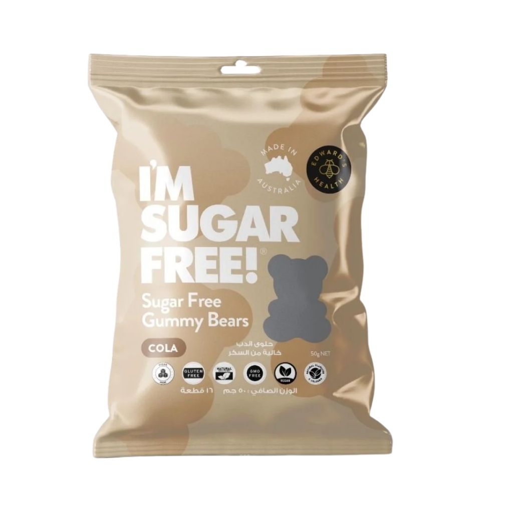 I AM SUGAR FREE GUMMIES COLA 50GM