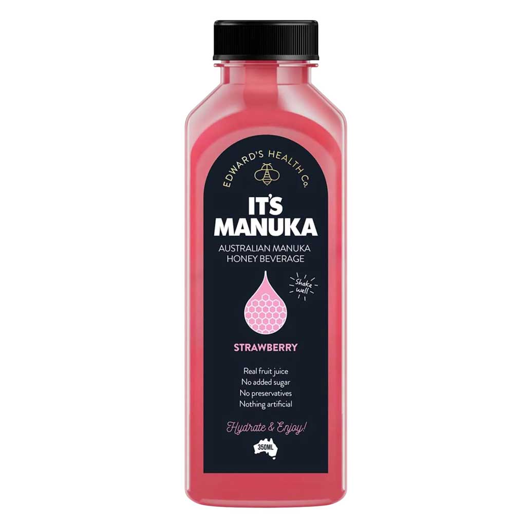 IT'S MANUKA HONEY WATER STRAWBERRY 350ML
