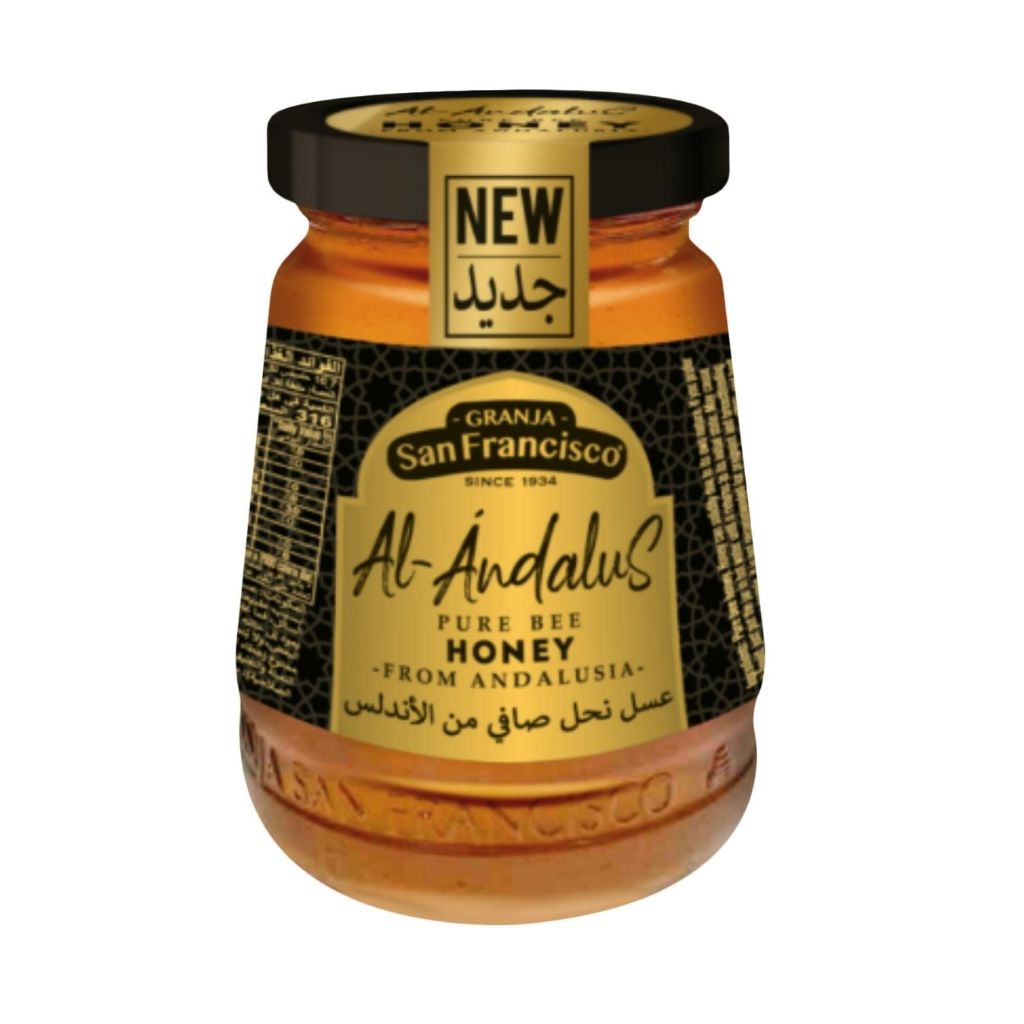 Al-Andalus, Pure Bee Honey from Andalusia, Natural raw honey with antioxidant properties, 250 g