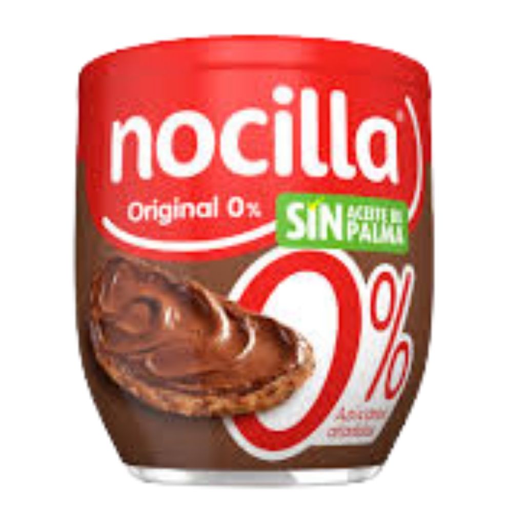 Nocilla, Chocolate Spread 0% Added Sugar with Stevia, Sugar-free chocolate spread with natural sweetener, 190g