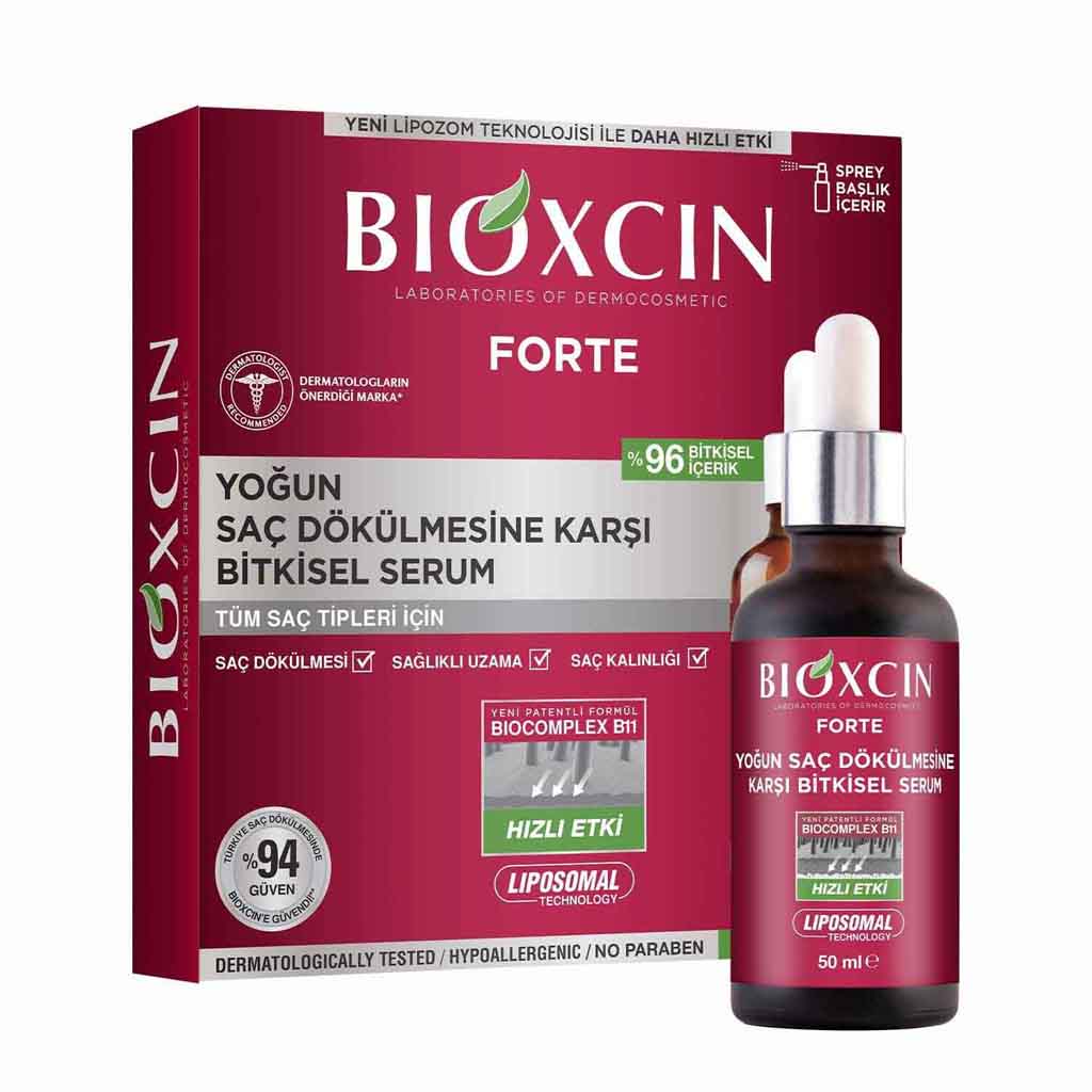 Bioxcin, Herbal Oily Hair Loss Serum, Natural serum to reduce hair loss, 350 ml