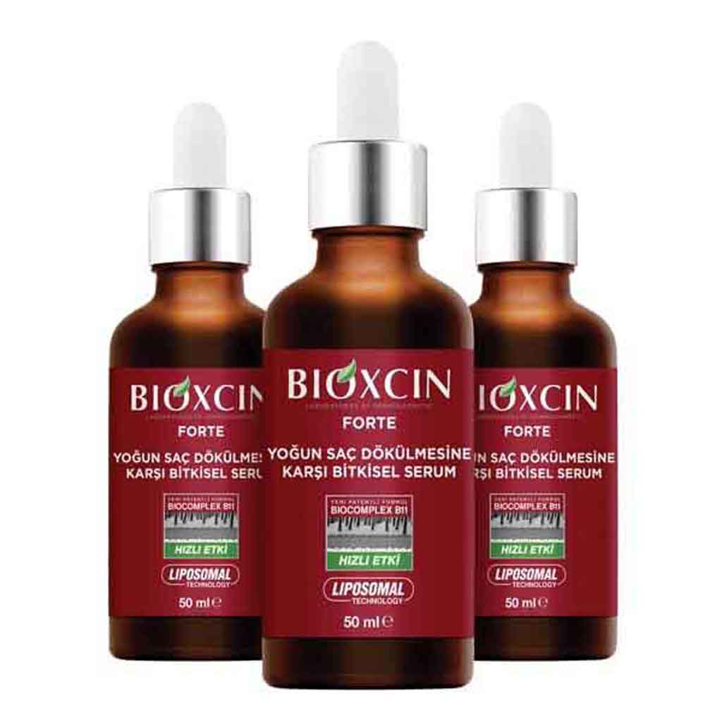 Bioxcin, Herbal Oily Hair Loss Serum, Natural serum to reduce hair loss, 350 ml