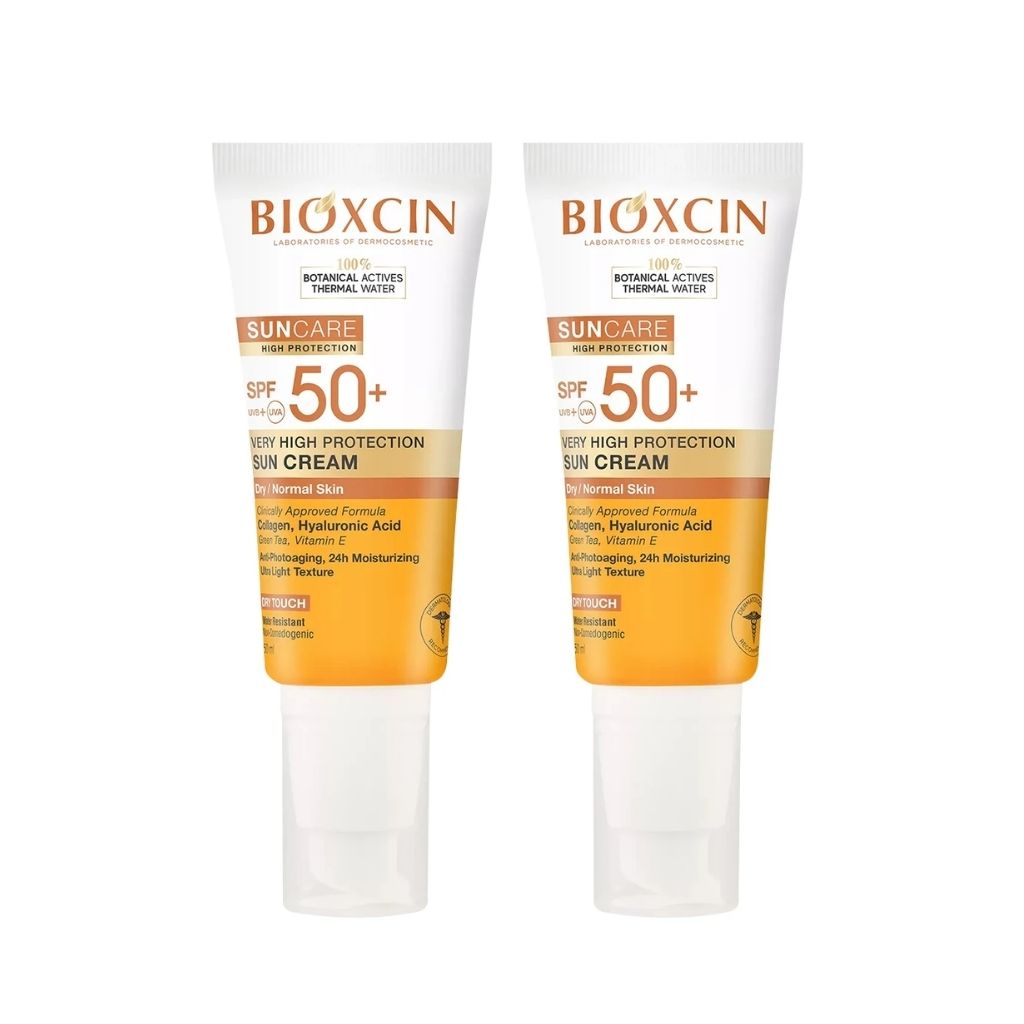 Bioxcin, Sun Protection SPF 50 Tinted, Tinted sunscreen for normal/dry skin, 50 ml