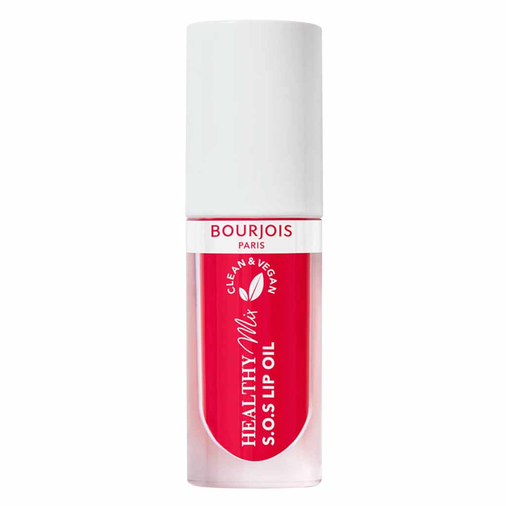 Bourjois, Healthy Mix Lip Oil Strawberry Bisous, Nourishing lip oil with strawberry scent