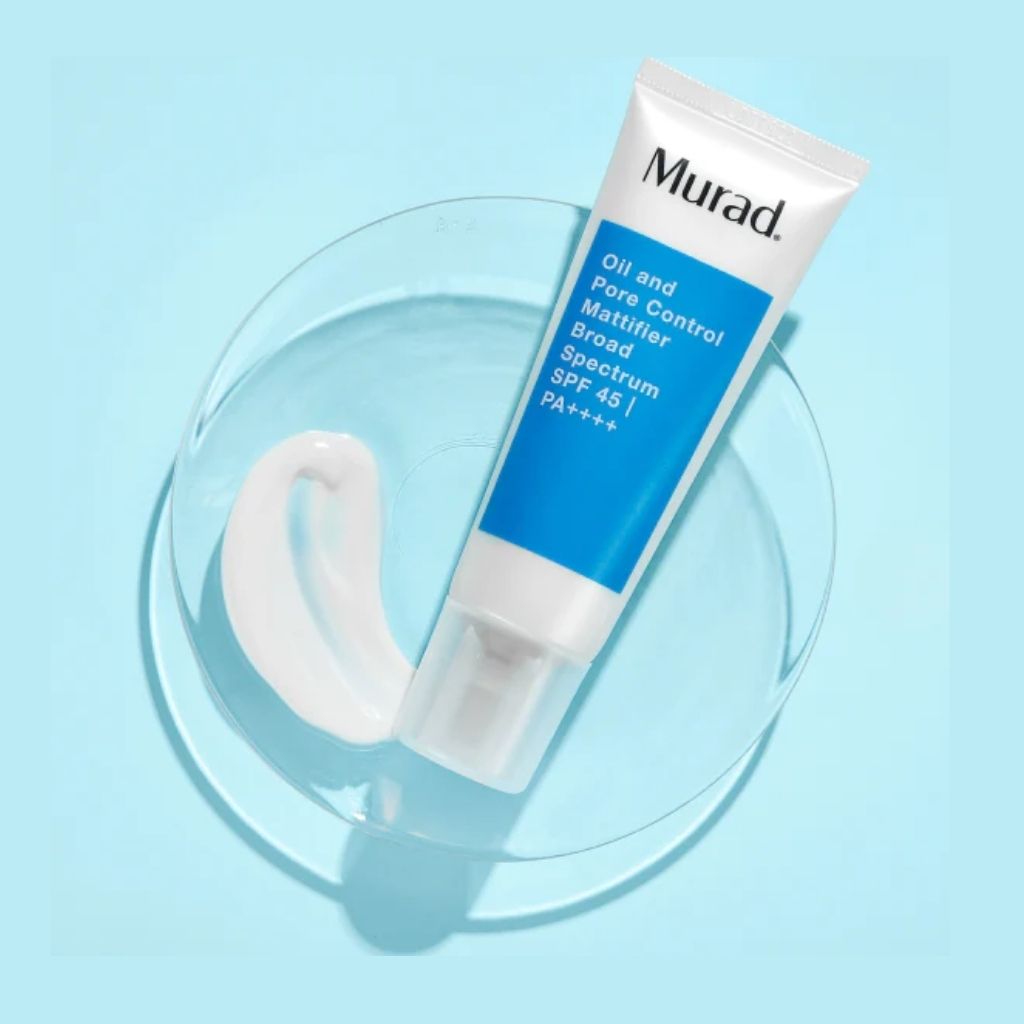 Murad, Oil & Pore Control Mattifier SPF 45, Lightweight mattifying moisturizer with sun protection, 50 ml