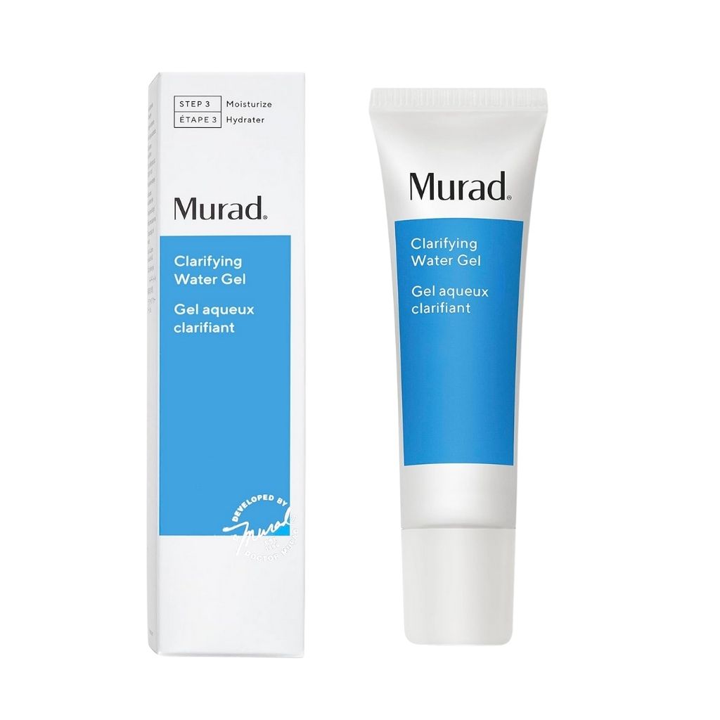 Murad, Clarifying water gel, Oil-free gel moisturizer for acne-prone skin, 60 ml