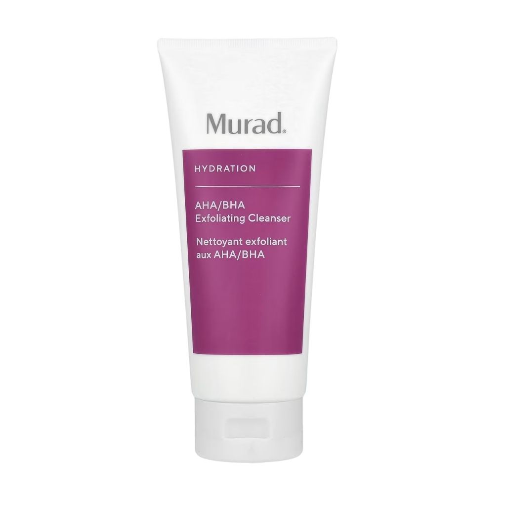 Murad, AHA/BHA Exfoliating Cleanser, Deep Pore Exfoliating Face Wash, 200 ml
