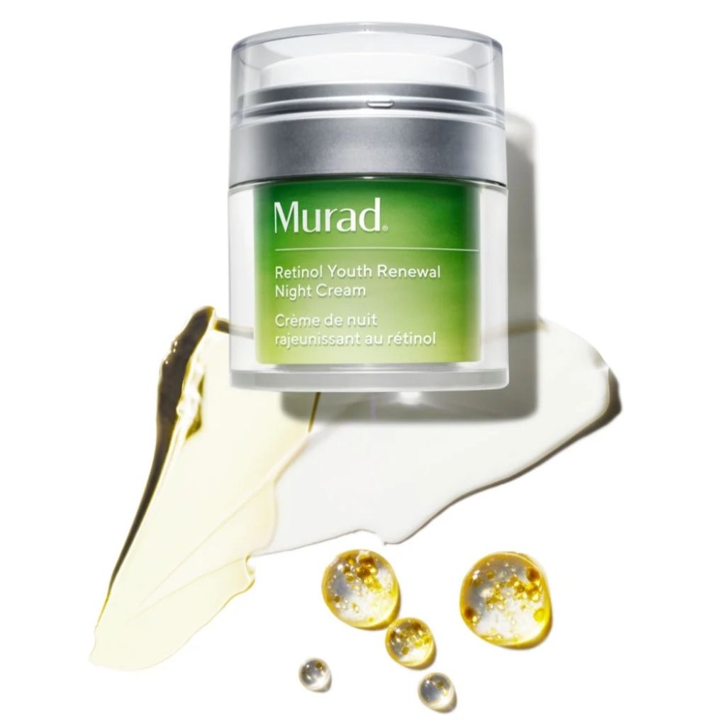 Murad, Retinol Youth Renewal Night Cream, Anti-aging night cream with retinol for skin renewal, 50 ml
