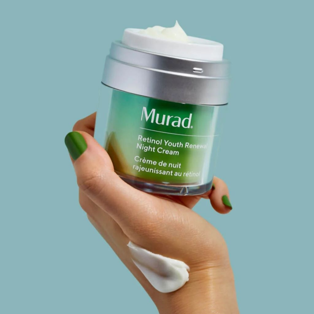 Murad, Retinol Youth Renewal Night Cream, Anti-aging night cream with retinol for skin renewal, 50 ml