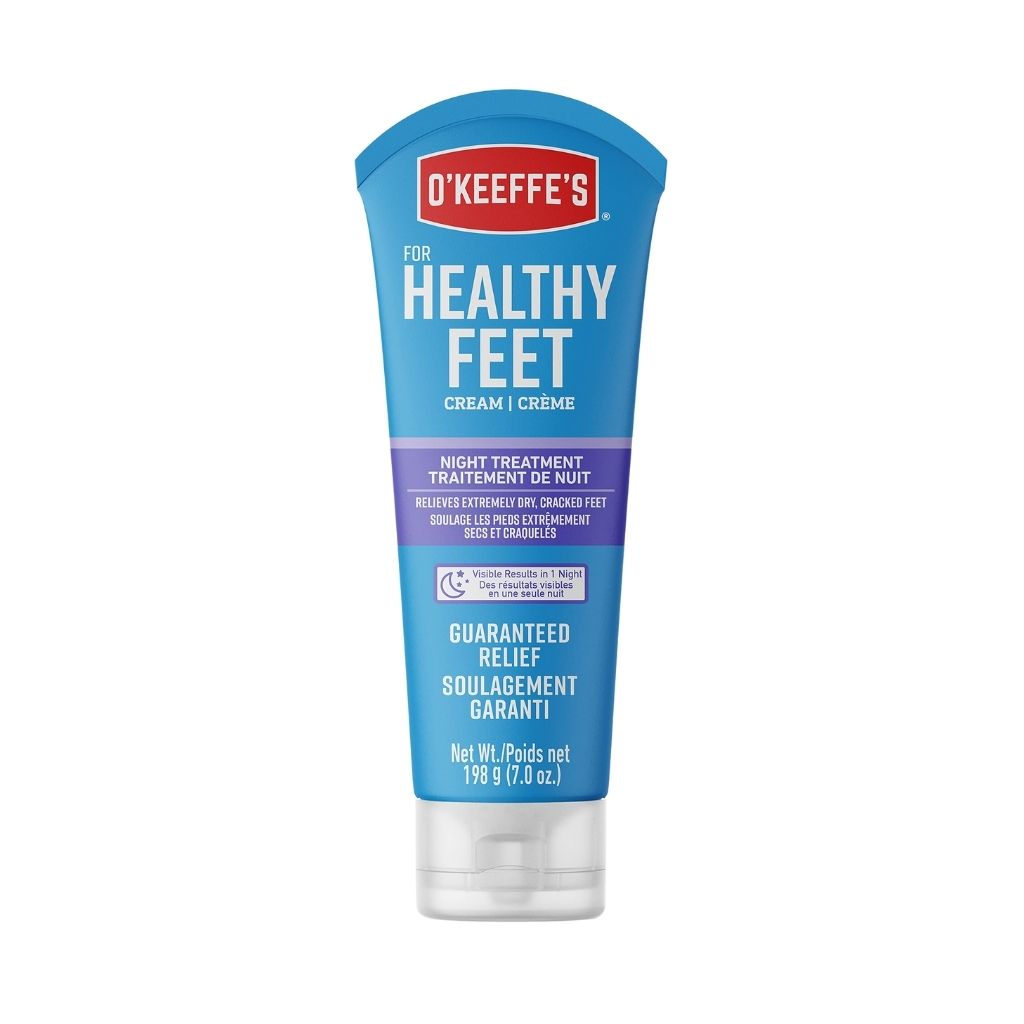O'Keeffe's, Healthy Feet Foot Cream, Deep moisturizing foot cream for dry cracked skin, 198 g