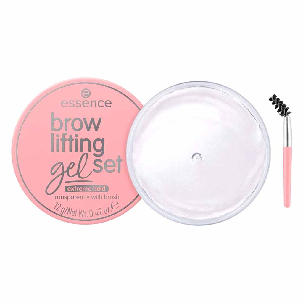 Essence, Brow Lifting Gel Set, Long-lasting brow gel for natural lifted eyebrows