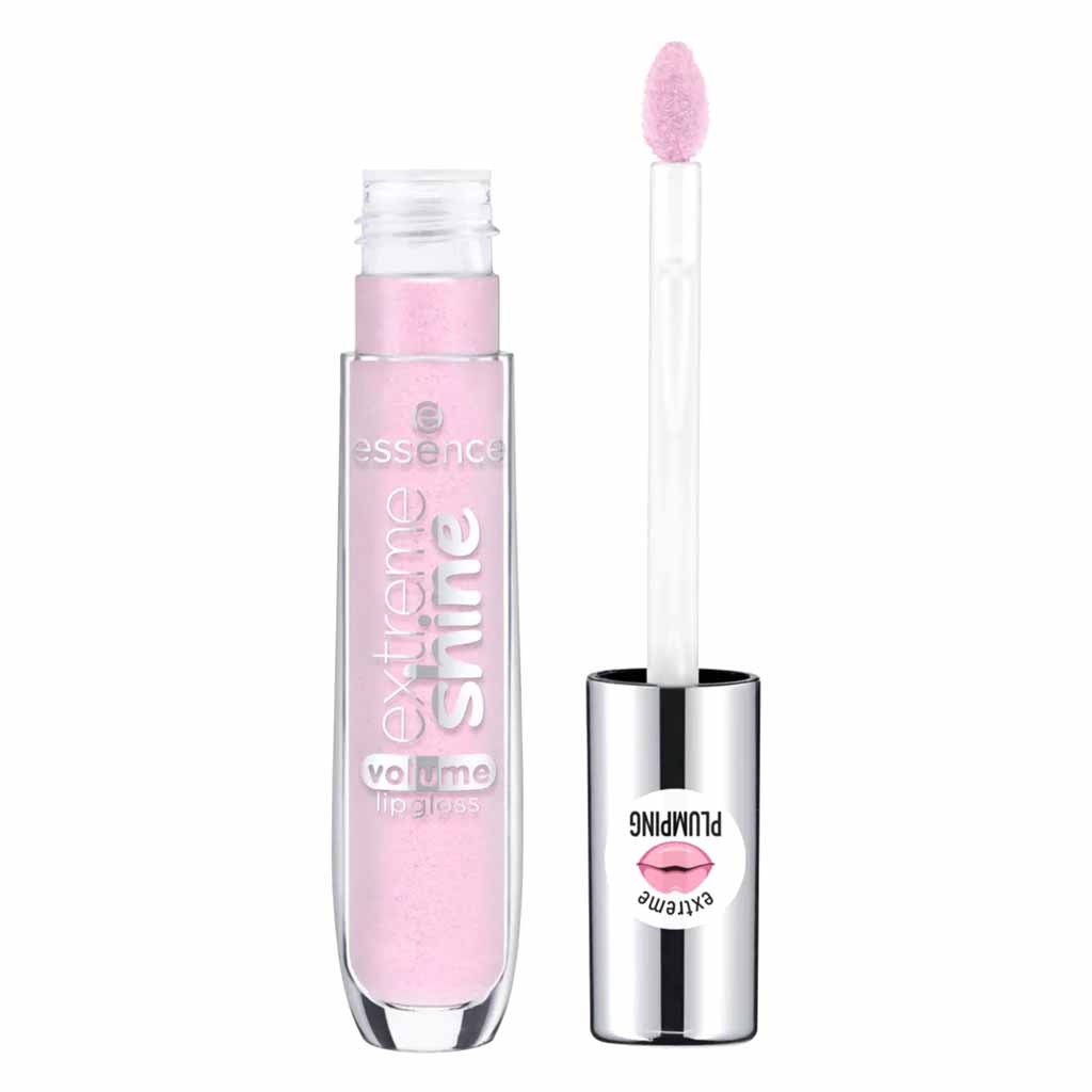 Essence, Extreme Shine Volume Lipgloss 102, High-shine volumizing lipgloss with intense color