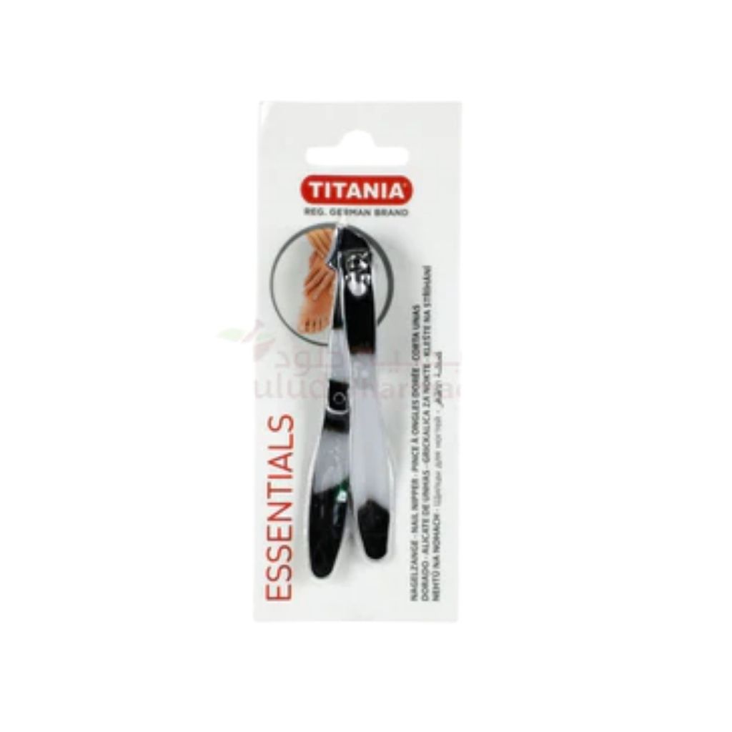 Titania Nail Clipper Bent, Chromium Steel Curved Clipper