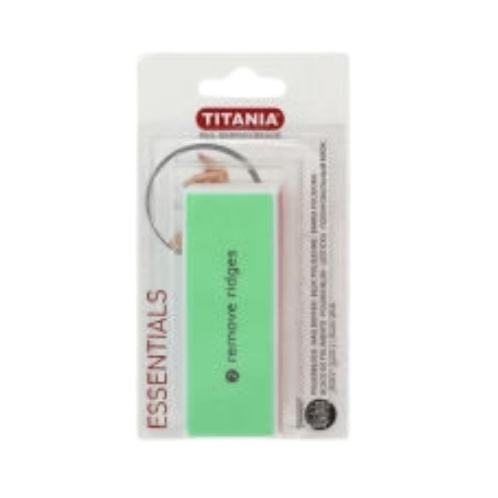Titania Polish Block, Four-Fold Multi-Surface Nail Buffer, Model 1449