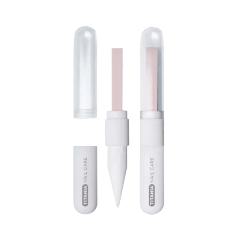 Titania, Ceramic Nail File Double Sided, Durable double-sided ceramic nail file