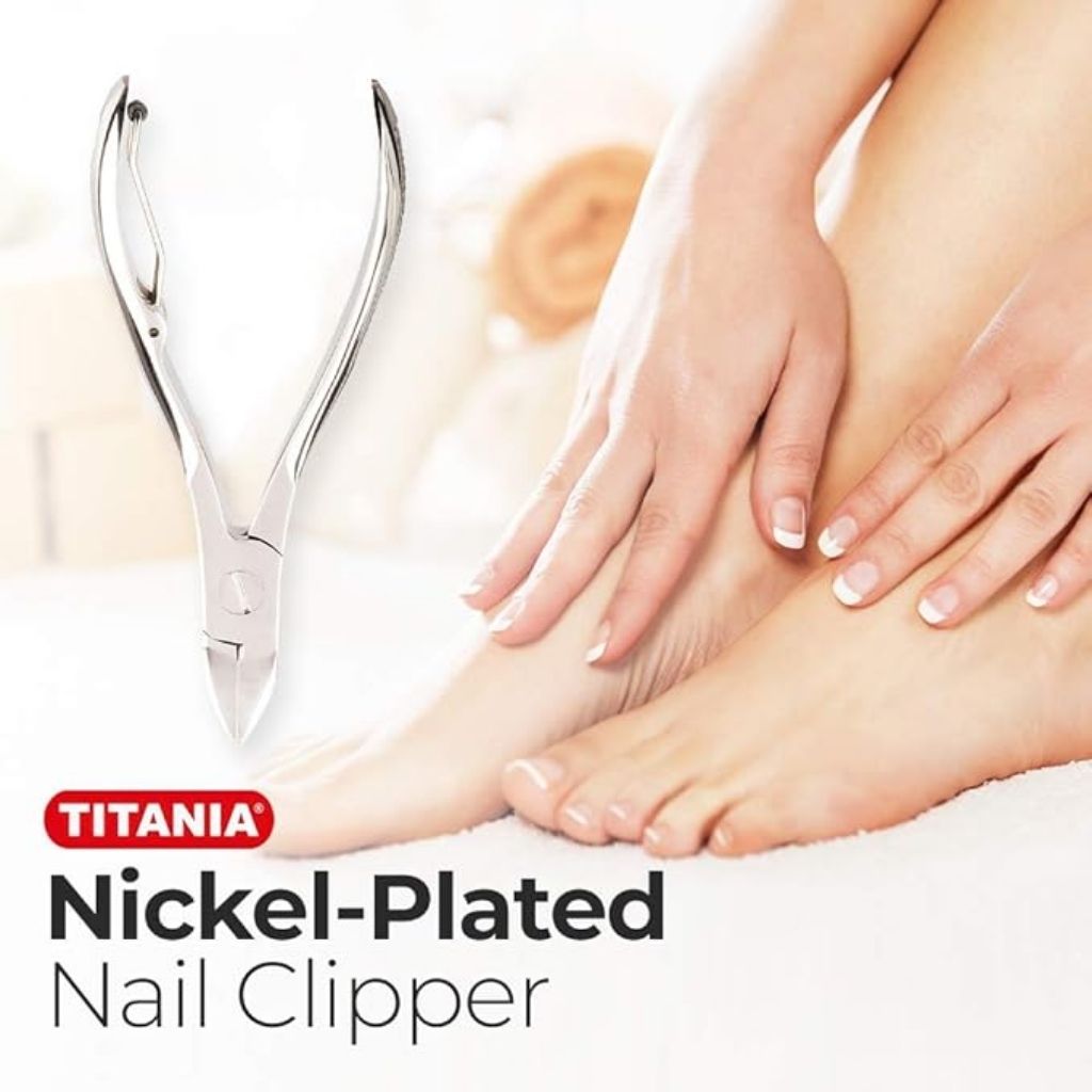 Titania Nail Clipper, Hardened Steel Precision Clipper, 10.5 cm