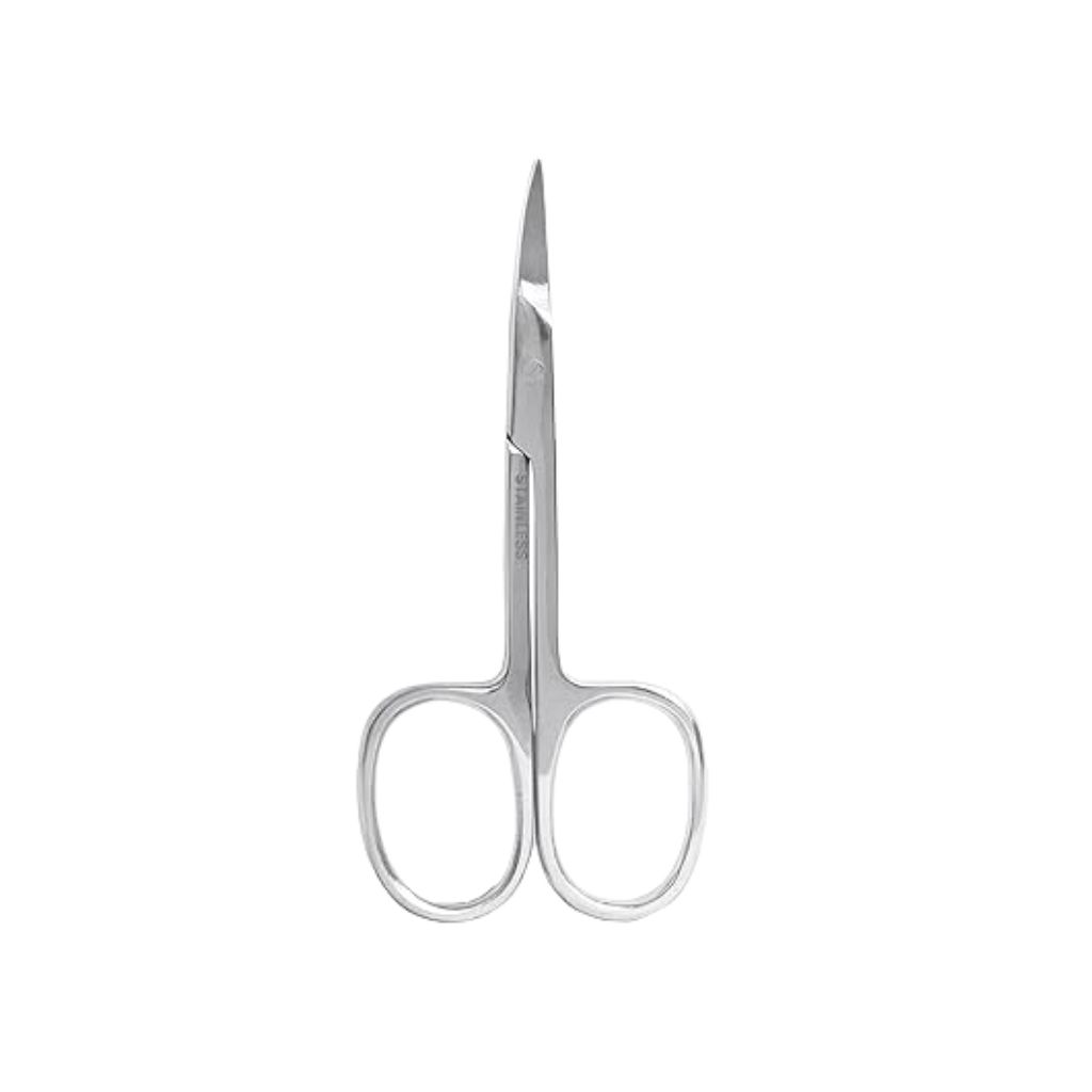 Titania Cuticle Scissors, Stainless Steel Precision Nail Tool, 9 cm
