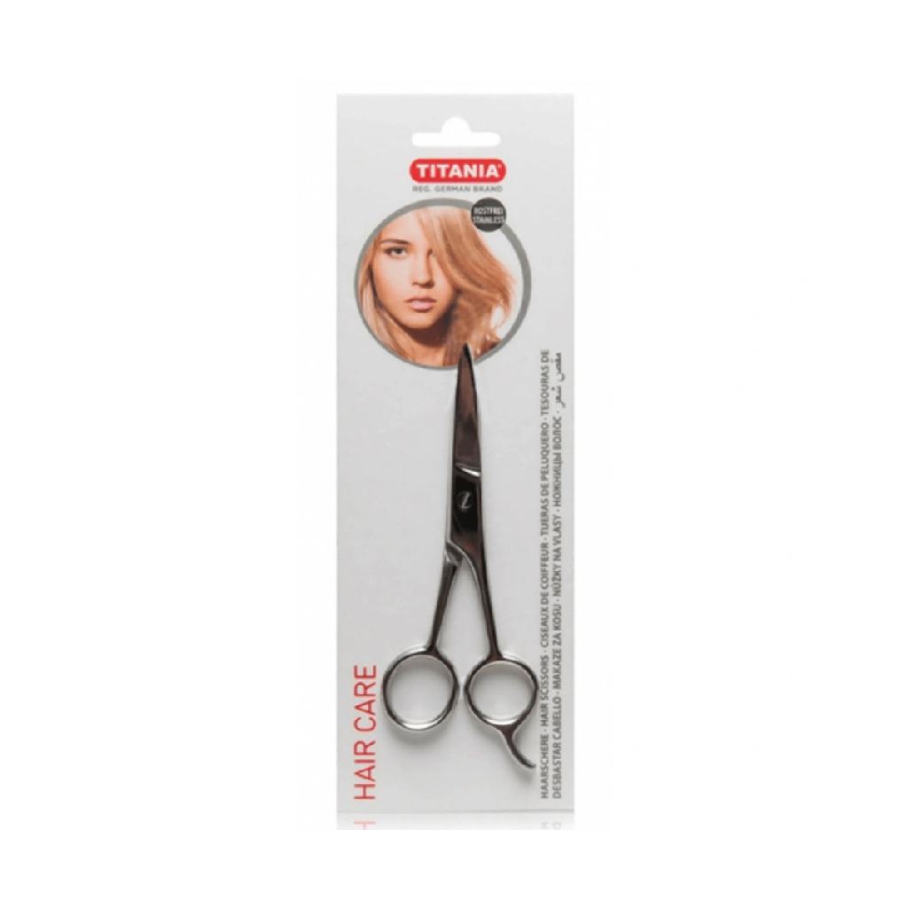 Titania, Satin finished cuticle scissors, Sharp scissors for precise nail care