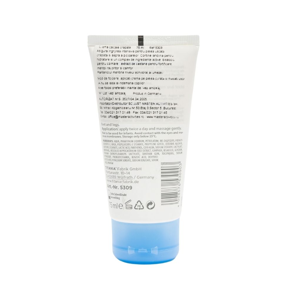 TITANIA CRACKED HEEL FOOT CREAM 75 ML. 5309
