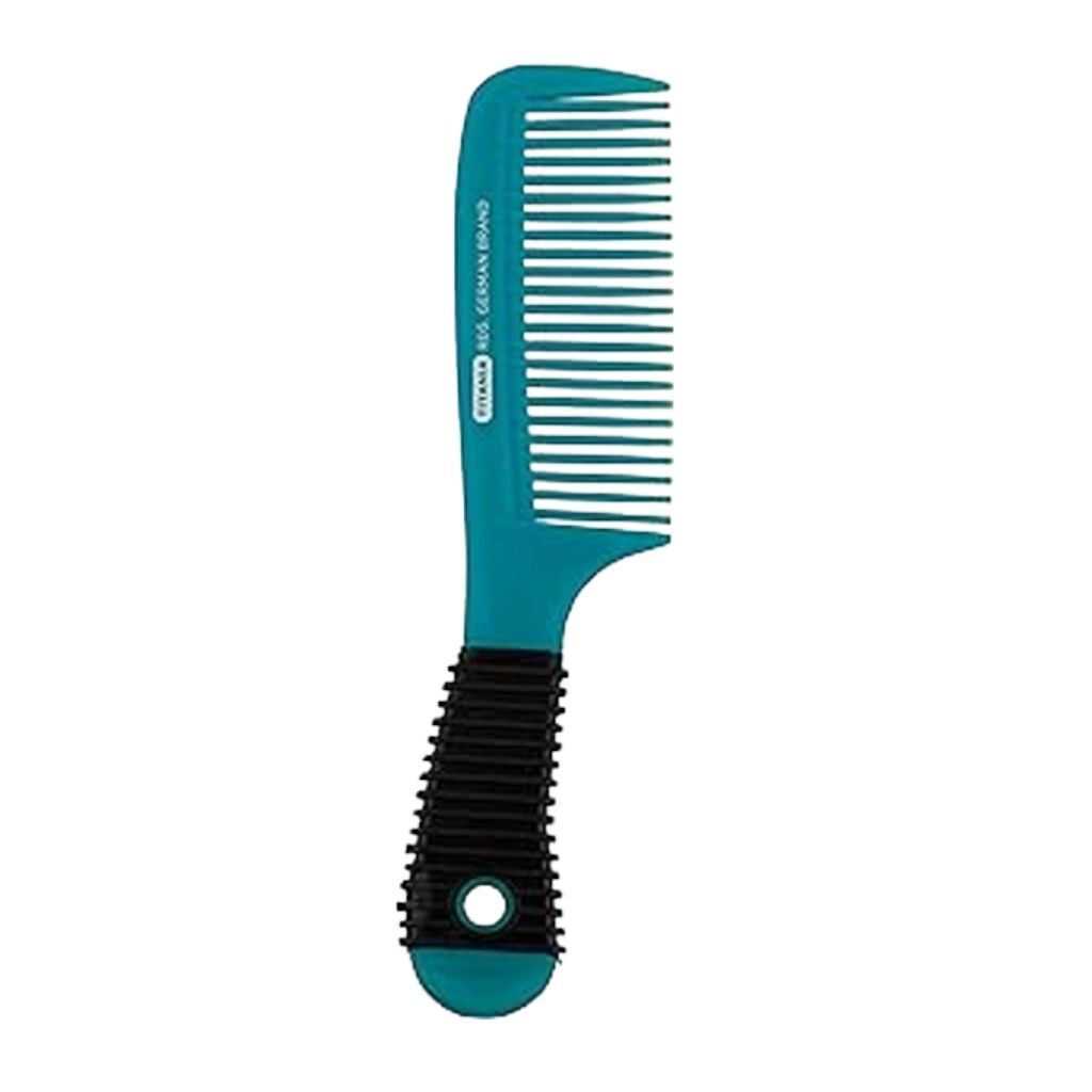 Titania Comb With Rubber Handle, Comfortable Hair Comb, 20.5 cm