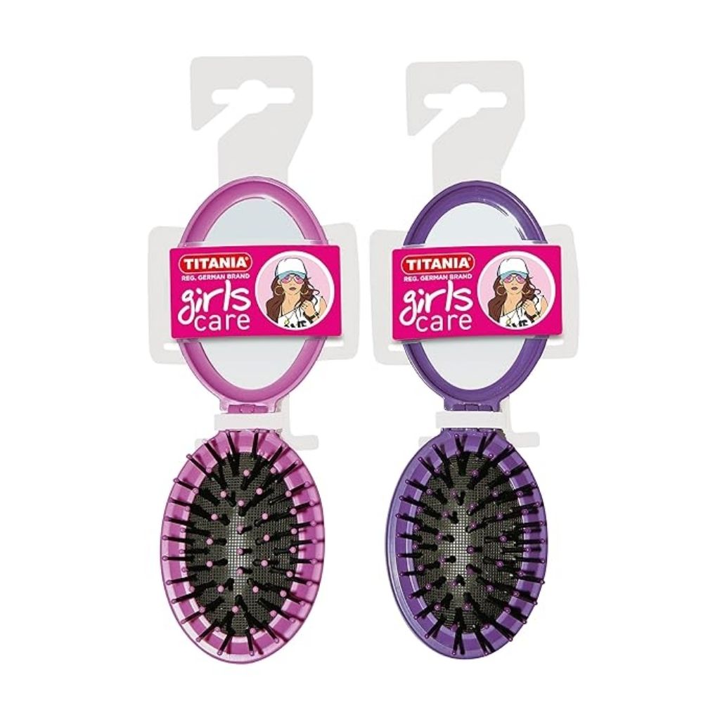 Titania Care Set, Essential Nail and Hair Care Tools, 4 Pieces