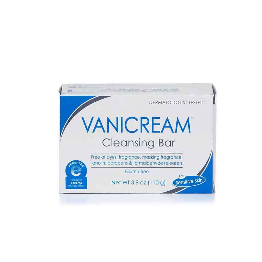 Vanicream, Cleansing Bar, Gentle soap-free bar for sensitive skin, 110 g