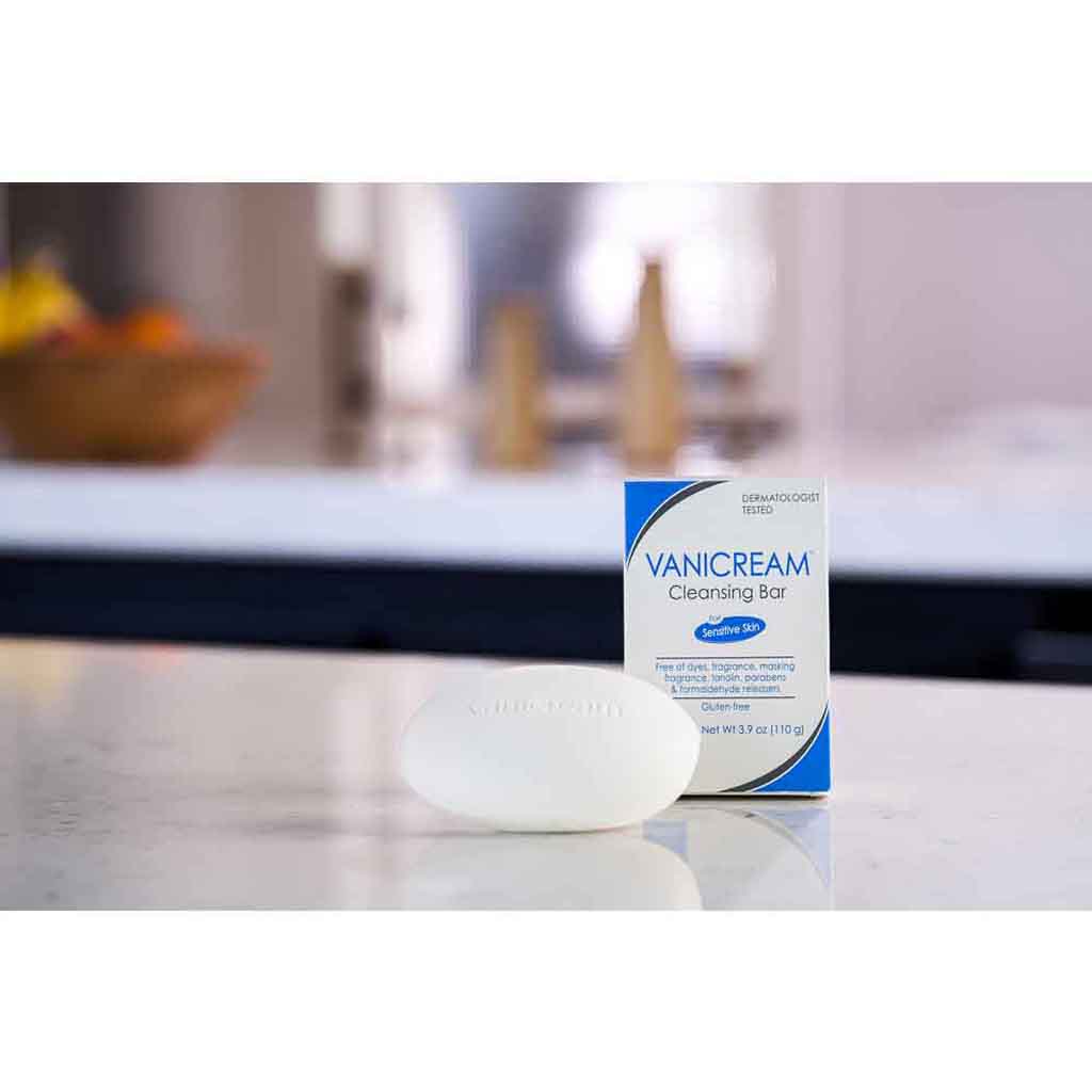 Vanicream, Cleansing Bar, Gentle soap-free bar for sensitive skin, 110 g