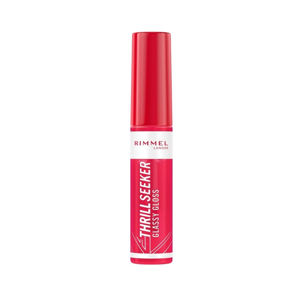 Rimmel, Thrill Seeker Glassy Gloss 600 Berry Glacé, High-shine lip gloss with berry tint