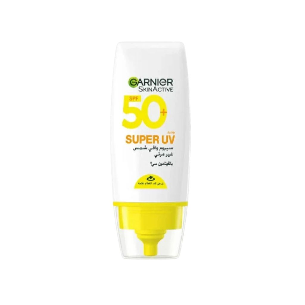 Garnier, SkinActive Super UV Invisible Serum Sunscreen, Lightweight Sun Protection, 30ml