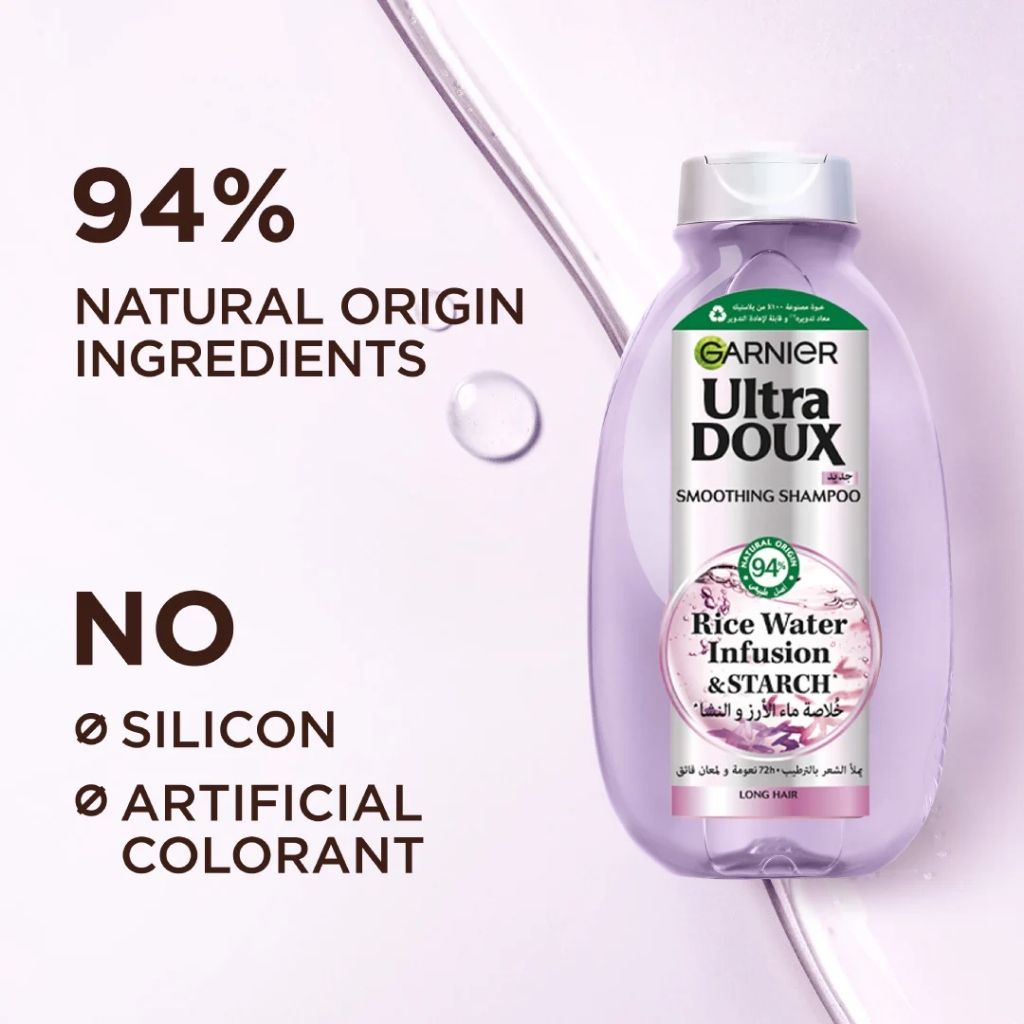 Ultra Doux Rice Water Shampoo 400Ml