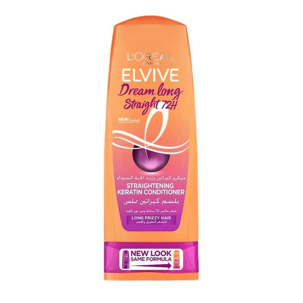 L'Oréal Elvive, Dream Long Straight Conditioner, Nourishing conditioner for long straight hair, 360 ml