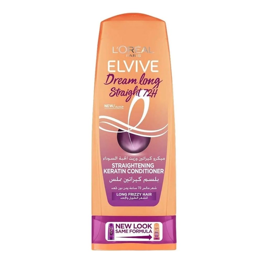 L'Oréal Elvive, Dream Long Straight Conditioner, Nourishing conditioner for long straight hair, 360 ml