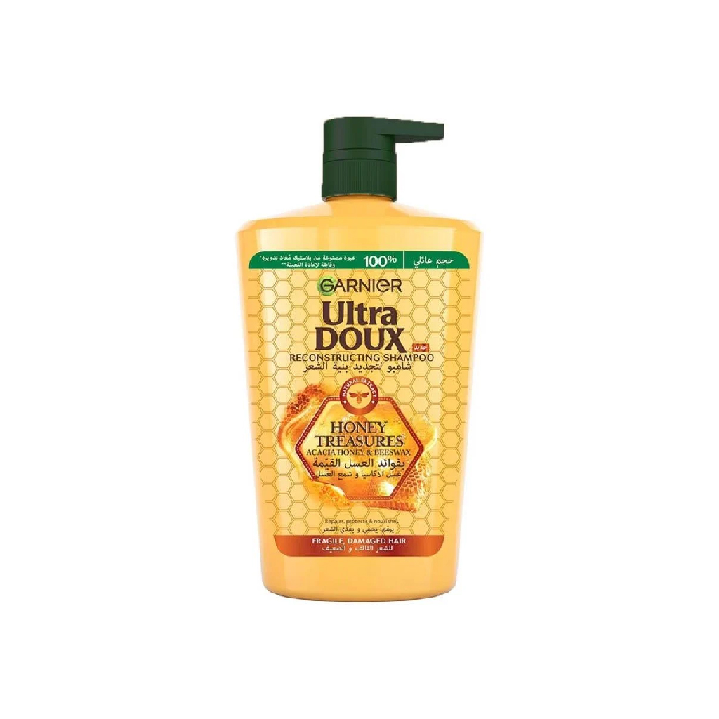 Ultra Doux, Honey Treasures Shampoo, Nourishing shampoo with honey extract, 1000ml