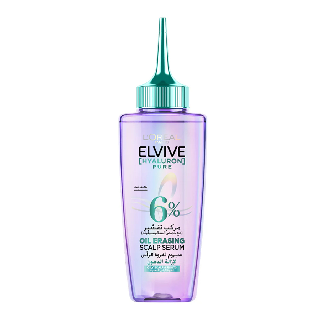 L'Oréal Elvive Hyaluron Pure Serum, Hydrating Hair Serum, 102ml