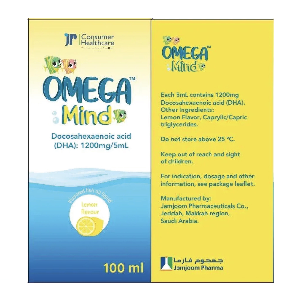 JP OMEGAMIND 100 ML SYRUP