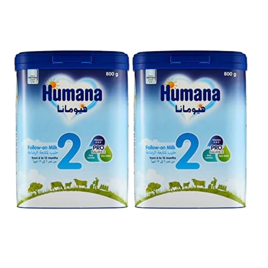 Humana 2 Probalance, Follow-On Formula Nutritional Twinpack, 2 x 800 Grams