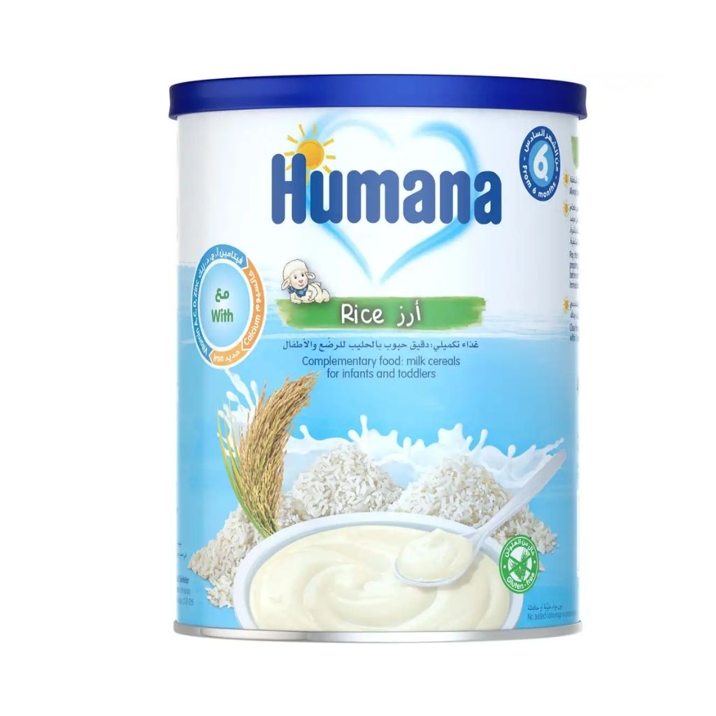 HUMANA MILK CEREAL RICE 400GM
