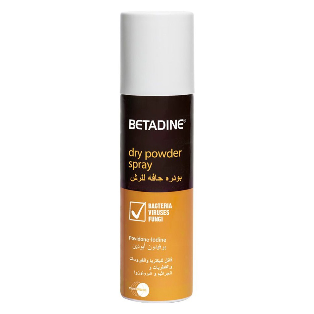 Betadine Povidone Iodine Dry Powder Spray 55g