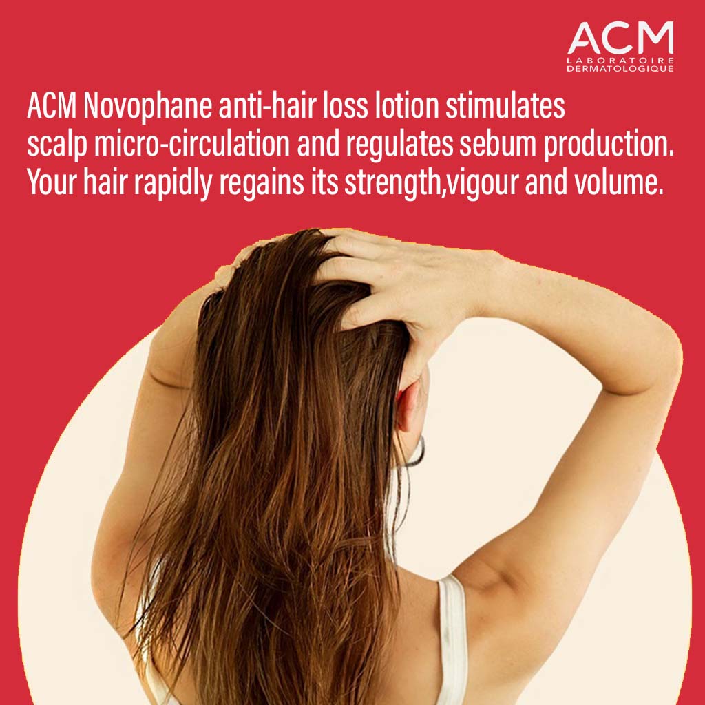 ACM, Novophane Anti Hair Loss Treatment Lotion, Strengthens hair and reduces hair loss, 100 ml