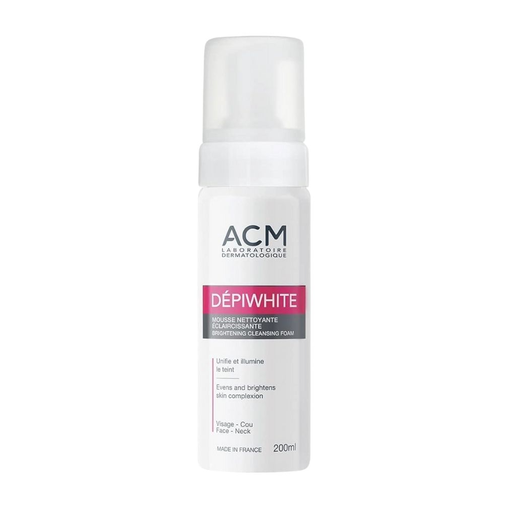 ACM, Depiwhite Brightening Cleansing Foam, Gentle facial cleanser for skin brightening, 200 ml