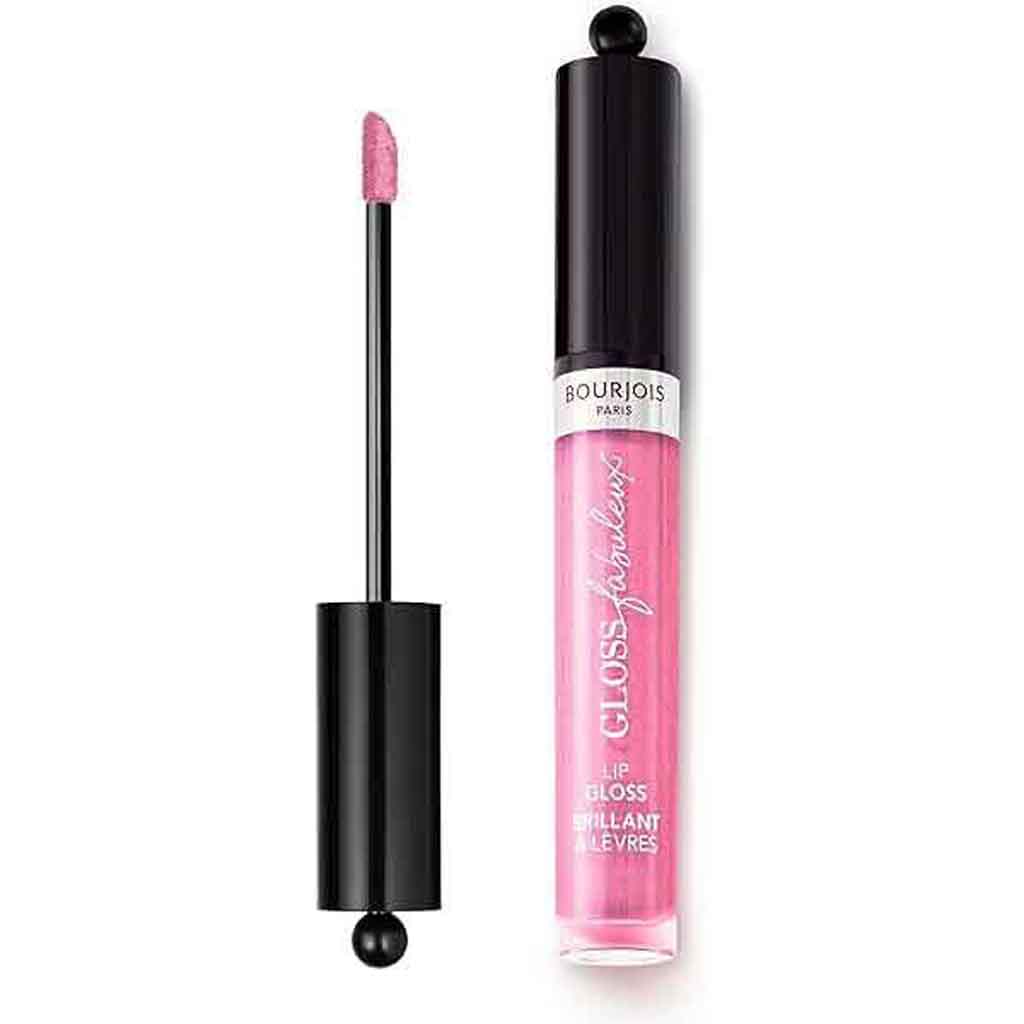 Bourjois, Gloss Fabuleux Lip Gloss, High-shine formula with rose symphonic tint, Shade 10