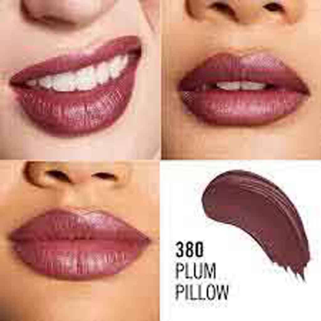 Rimmel, Lasting Finish Lipstick, Long-wear lipstick in plum shade, 380 Plum Pillow