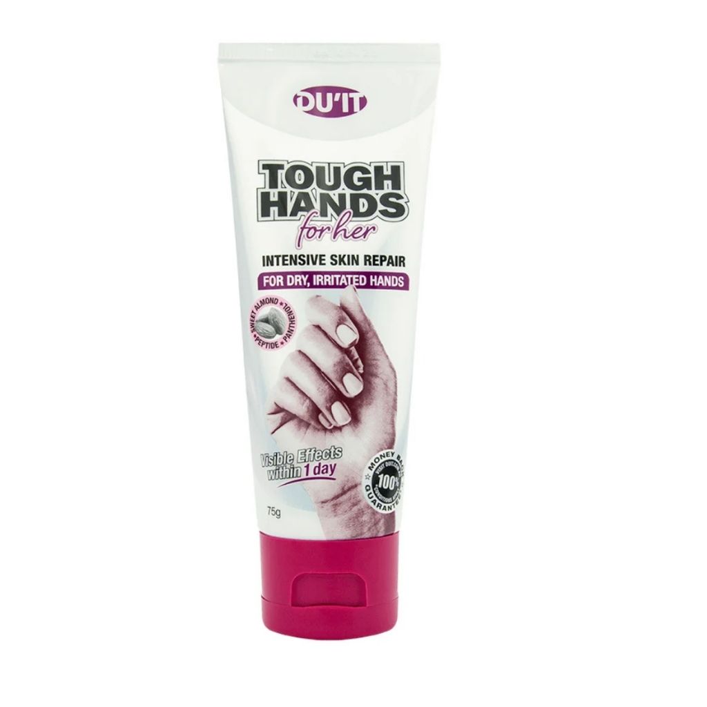 Du'it, Tough Hands Her Almond, Hand repair cream, 75 g