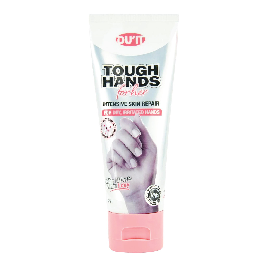 Du'it, Tough Hands Her Cherry Blossom, Hand cream with floral scent, 75 g