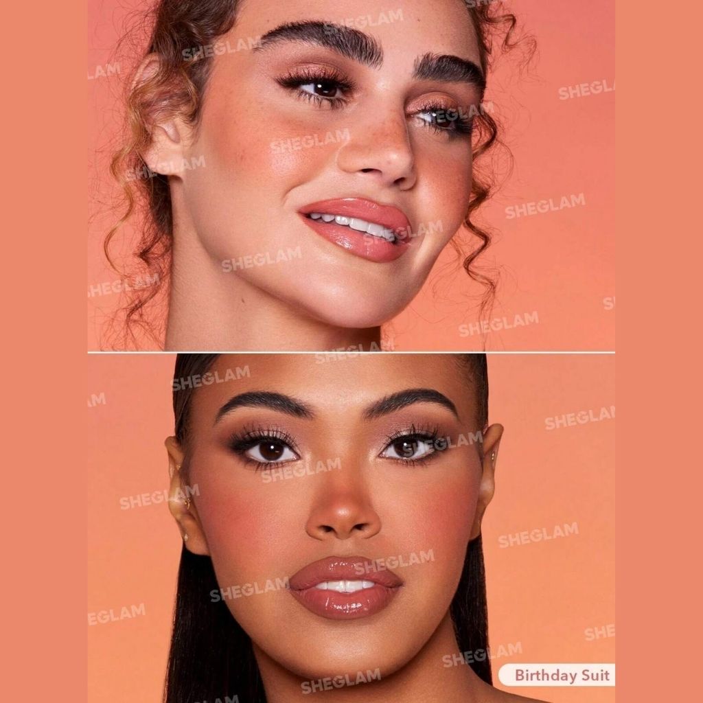 Sheglam, Color Bloom Liquid Blusher, Natural Dewy Finish, Birthday Suit